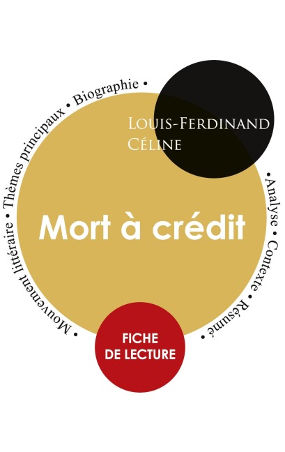 Fiche de lecture Mort à crédit (Étude intégrale) - Louis-Ferdinand Céline