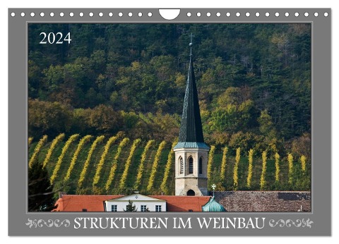 Strukturen im Weinbau (Wandkalender 2024 DIN A4 quer), CALVENDO Monatskalender - Werner Braun