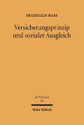 Cover-Bild zum Titel 'Versicherungsprinzip und sozialer Ausgleich' von 'Friedhelm Hase'