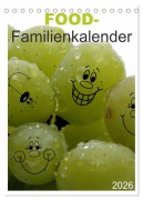 FOOD -Familienkalender (Tischkalender 2026 DIN A5 hoch), CALVENDO Monatskalender - SchnelleWelten SchnelleWelten