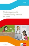 Cover-Bild zum Titel 'Worthy opponents / The new family member. Lektüre mit Hörbuch Klasse 8' von 'Mike Pilewski'