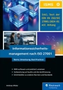 Cover-Bild zum Titel 'Informationssicherheitsmanagement nach ISO 27001' von 'Andreas Wisler'