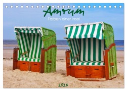 Cover-Bild zum Titel 'Amrum - Farben einer Insel (Tischkalender 2026 DIN A5 quer), CALVENDO Monatskalender' von 'AD DESIGN Photo PhotoArt Dölling'