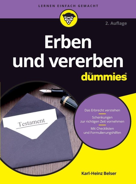 Erben und vererben für Dummies - Karl-Heinz Belser