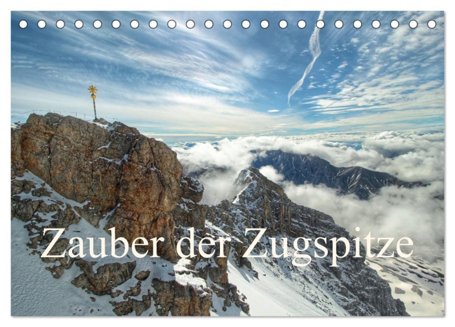 Zauber der Zugspitze (Tischkalender 2026 DIN A5 quer), CALVENDO Monatskalender - Christine Wirges