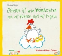 Cover-Bild zum Titel 'Ostern ist wie Weihnachten nur mit Hühnern statt mit Engeln' von 'Hartmut Ronge'
