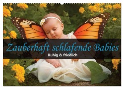 Cover-Bild zum Titel 'Zauberhaft schlafende Babies - Ruhig und friedlich (Wandkalender 2026 DIN A2 quer), CALVENDO Monatskalender' von 'Carmen Wrede'