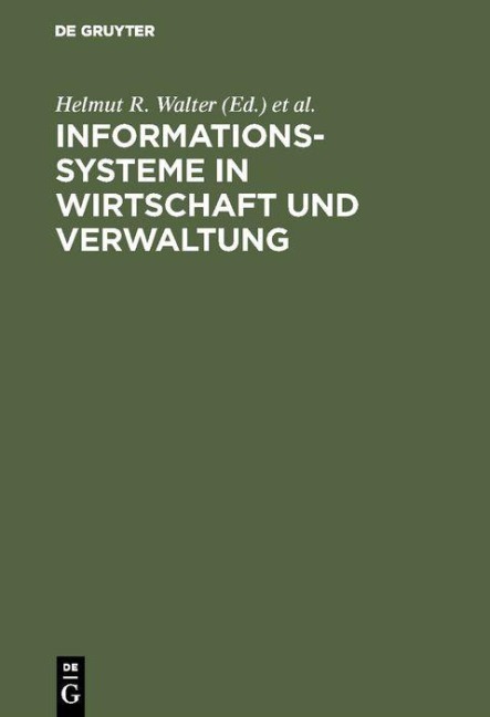 Informationssysteme in Wirtschaft und Verwaltung - 