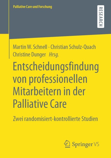 Entscheidungsfindung von professionellen Mitarbeitern in der Palliative Care - 