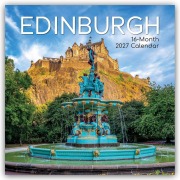 Cover-Bild zum Titel 'Edinburgh 2027 - 16-Monatskalender' von 'The Gifted'