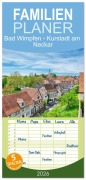 Cover-Bild zum Titel 'Familienplaner 2026 - Bad Wimpfen - Kurstadt am Neckar mit 5 Spalten (Wandkalender, 21 x 45 cm) CALVENDO' von 'Thomas Bartruff'