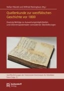 Cover-Bild zum Titel 'Quellenkunde zur westfälischen Geschichte vor 1800' von ''