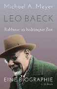 Cover-Bild zum Titel 'Leo Baeck' von 'Michael A. Meyer'
