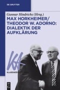 Cover-Bild zum Titel 'Max Horkheimer/Theodor W. Adorno: Dialektik der Aufklärung' von ''