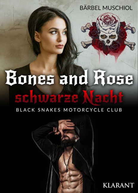 Bones and Rose - schwarze Nacht - Bärbel Muschiol