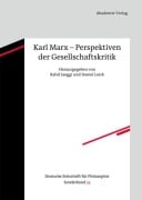 Cover-Bild zum Titel 'Karl Marx - Perspektiven der Gesellschaftskritik' von ''
