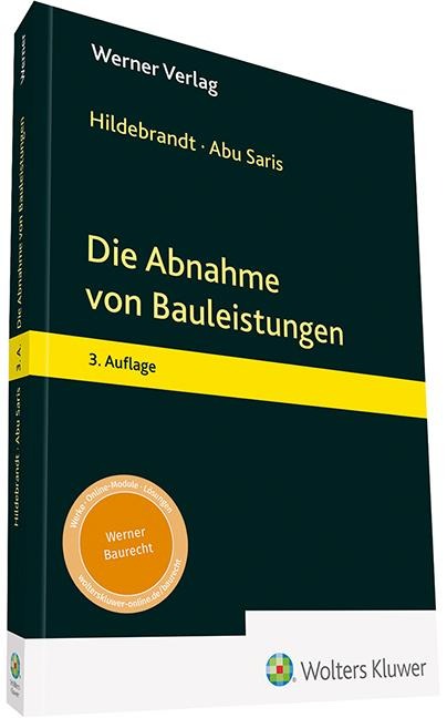 Die Abnahme von Bauleistungen - Amneh Abu Saris, Thomas Hildebrandt