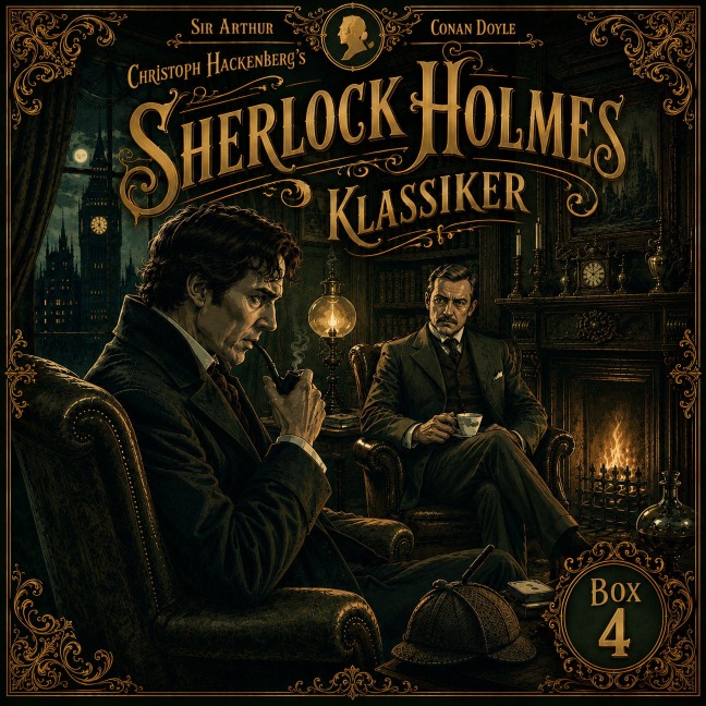 Christoph Hackenbergs Sherlock Holmes Klassiker-Box 4 - Arthur Conan Doyle