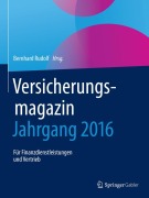 Cover-Bild zum Titel 'Versicherungsmagazin - Jahrgang 2016' von ''