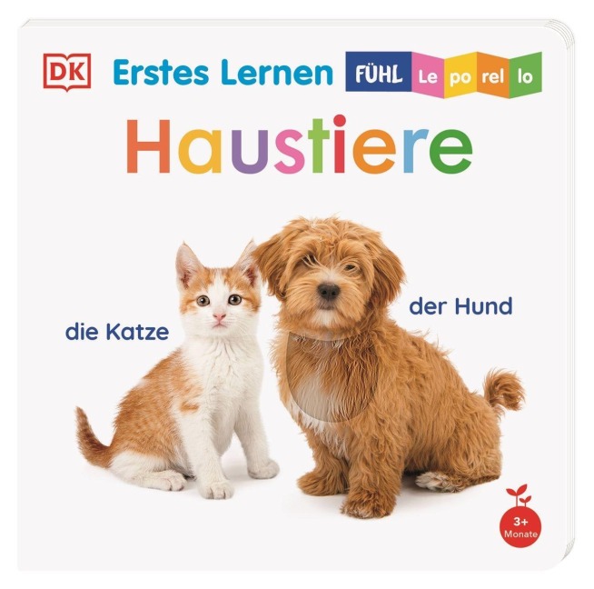 Erstes Lernen Fühl-Leporello. Haustiere - DK Erstes Lernen