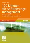 Cover-Bild zum Titel '100 Minuten für Anforderungsmanagement' von 'Marcus Grande'