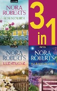 Cover-Bild zum Titel 'Die Blüten-Trilogie: - Rosenzauber / Lilienträume / Fliedernächte (3in1-Bundle)' von 'Nora Roberts'
