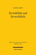 Cover-Bild zum Titel 'Revisibilität und Reversibilität' von 'Jascha Amery'