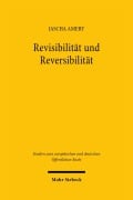 Cover-Bild zum Titel 'Revisibilität und Reversibilität' von 'Jascha Amery'