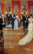 Cover-Bild zum Titel 'Blitzlichter. Aus den Tagebüchern der Brüder Goncourt' von 'Edmond de Goncourt, Jules De Goncourt'
