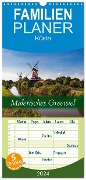 Familienplaner 2025 - Malerisches Greetsiel mit 5 Spalten (Wandkalender, 21 x 45 cm) CALVENDO - Hardy Dreegmeyer