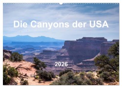 Cover-Bild zum Titel 'Die Canyons der USA (Wandkalender 2026 DIN A2 quer), CALVENDO Monatskalender' von 'MIBfoto MIBfoto'