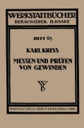 Cover-Bild zum Titel 'Messen und Prüfen von Gewinden' von 'Karl Kress'