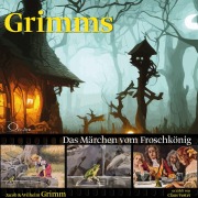 Cover-Bild zum Titel 'Das Märchen vom Froschkönig' von 'Jacob Grimm, Wilhelm Grimm'