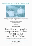 Cover-Bild zum Titel 'Konzilien und Synoden im spätantiken Gallien von 314 bis 696 nach Christi Geburt' von 'Josef Limmer'