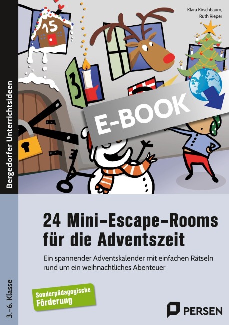 24 Mini-Escape-Rooms für die Adventszeit - Sopäd - Klara Kirschbaum, Ruth Rieper