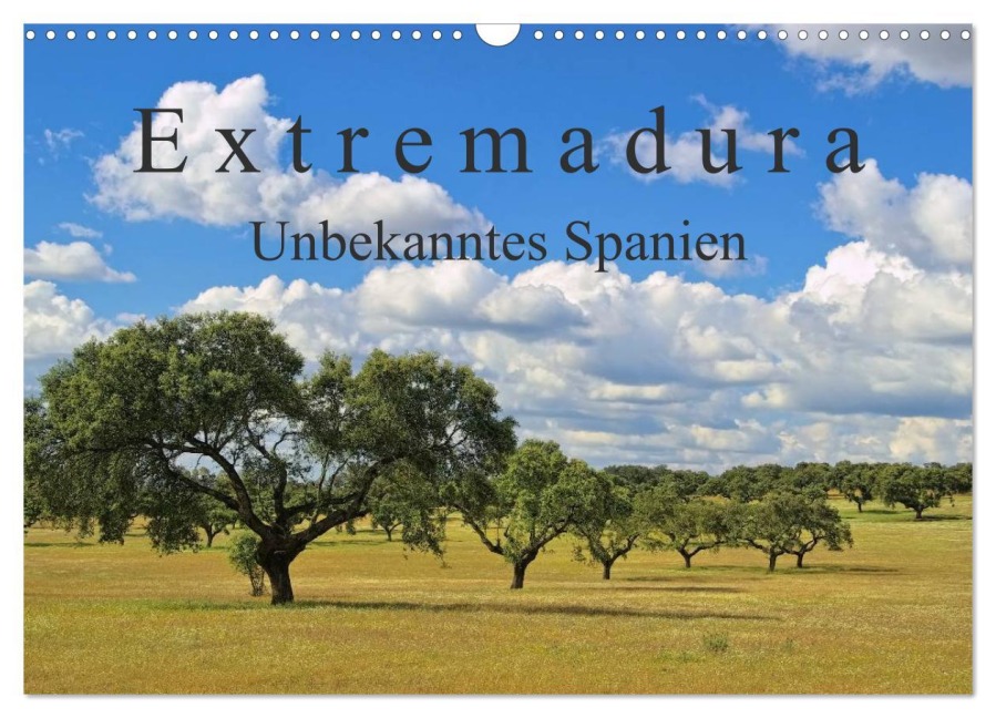 Extremadura - Unbekanntes Spanien (Wandkalender 2026 DIN A3 quer), CALVENDO Monatskalender - LianeM LianeM