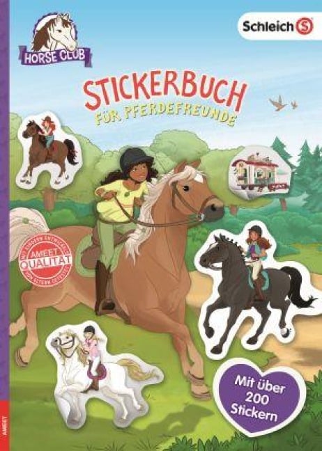 SCHLEICH® Horse Club - Stickerbuch für Pferdefreunde - 