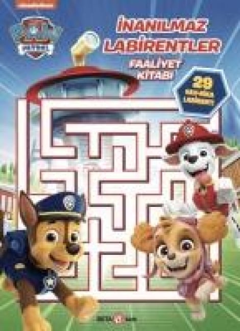 Paw Patrol Inanilmaz Labirentler Faaliyet Kitabi - Kolektif