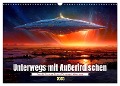 Unterwegs mit Außerirdischen (Wandkalender 2025 DIN A3 quer), CALVENDO Monatskalender - Kerstin Waurick