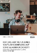 Cover-Bild zum Titel 'Hat das Auftreten eines YouTubers Einfluss auf seine Glaubwürdigkeit? Wie parasoziale Interaktion von Followern wahrgenommen wird' von 'Manuel Knobelspieß'