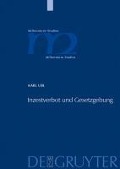 Cover-Bild zum Titel 'Inzestverbot und Gesetzgebung' von 'Karl Ubl'