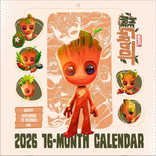 GROOT - Broschürenkalender 30 x 30 - 