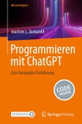 Cover-Bild zum Titel 'Programmieren mit ChatGPT' von 'Joachim L. Zuckarelli'