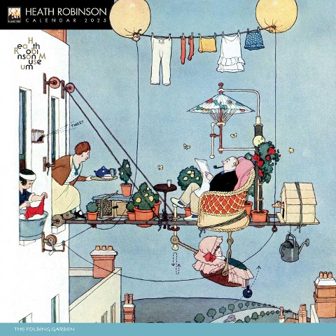 Heath Robinson Wall Calendar 2025 (Art Calendar) - 