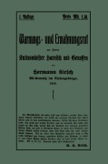 Cover-Bild zum Titel 'Warnungs- und Ermahnungsruf an Herrn Kultusminister Haenisch und Genossen' von 'Hermann Kirsch'