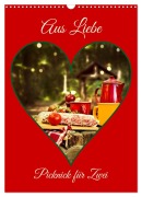 Cover-Bild zum Titel 'Aus Liebe: Picknick für Zwei (Wandkalender 2026 DIN A3 hoch), CALVENDO Monatskalender' von 'Eva Ola Feix'