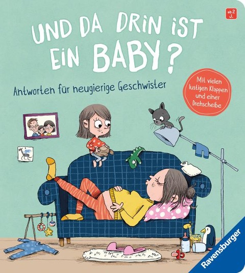 Und da drin ist ein Baby? Antworten für neugierige Geschwister - Sandra Grimm