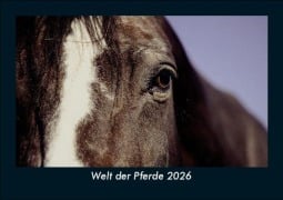 Cover-Bild zum Titel 'Welt der Pferde 2026 Fotokalender DIN A5' von 'Tobias Becker'