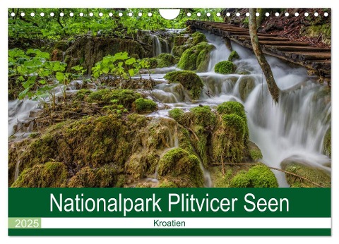 Nationalpark Plitvicer Seen (Wandkalender 2025 DIN A4 quer), CALVENDO Monatskalender - Heiko Eschrich - Heschfoto