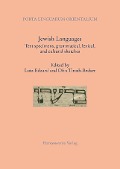 Cover-Bild zum Titel 'Jewish Languages' von ''